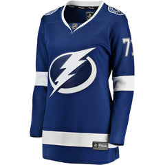 Anthony Cirelli Tampa Bay Lightning Fanatics Women's Home Breakaway Player Jersey Blue