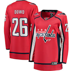 Nic Dowd Washington Capitals Fanatics Women's Home Breakaway Player Jersey Red