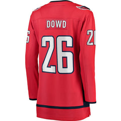 Nic Dowd Washington Capitals Fanatics Women's Home Breakaway Player Jersey Red