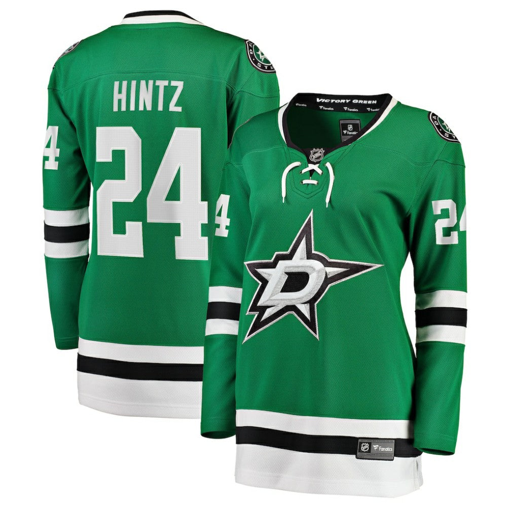 Roope Hintz Dallas Stars Fanatics Women's Home Breakaway Player Jersey Kelly Green