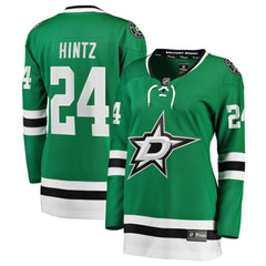 Roope Hintz Dallas Stars Fanatics Women's Home Breakaway Player Jersey Kelly Green