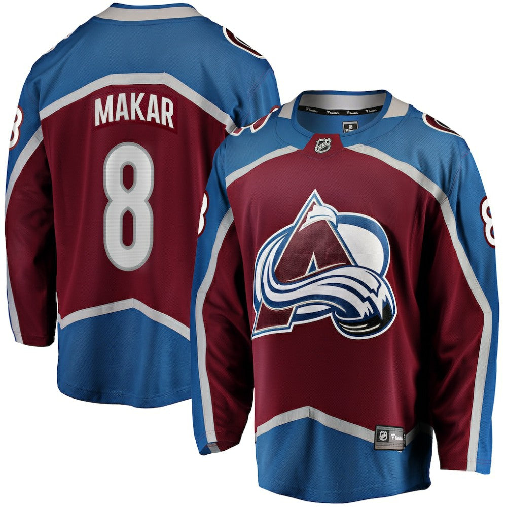 Cale Makar Colorado Avalanche Fanatics Home Breakaway Player Jersey Maroon
