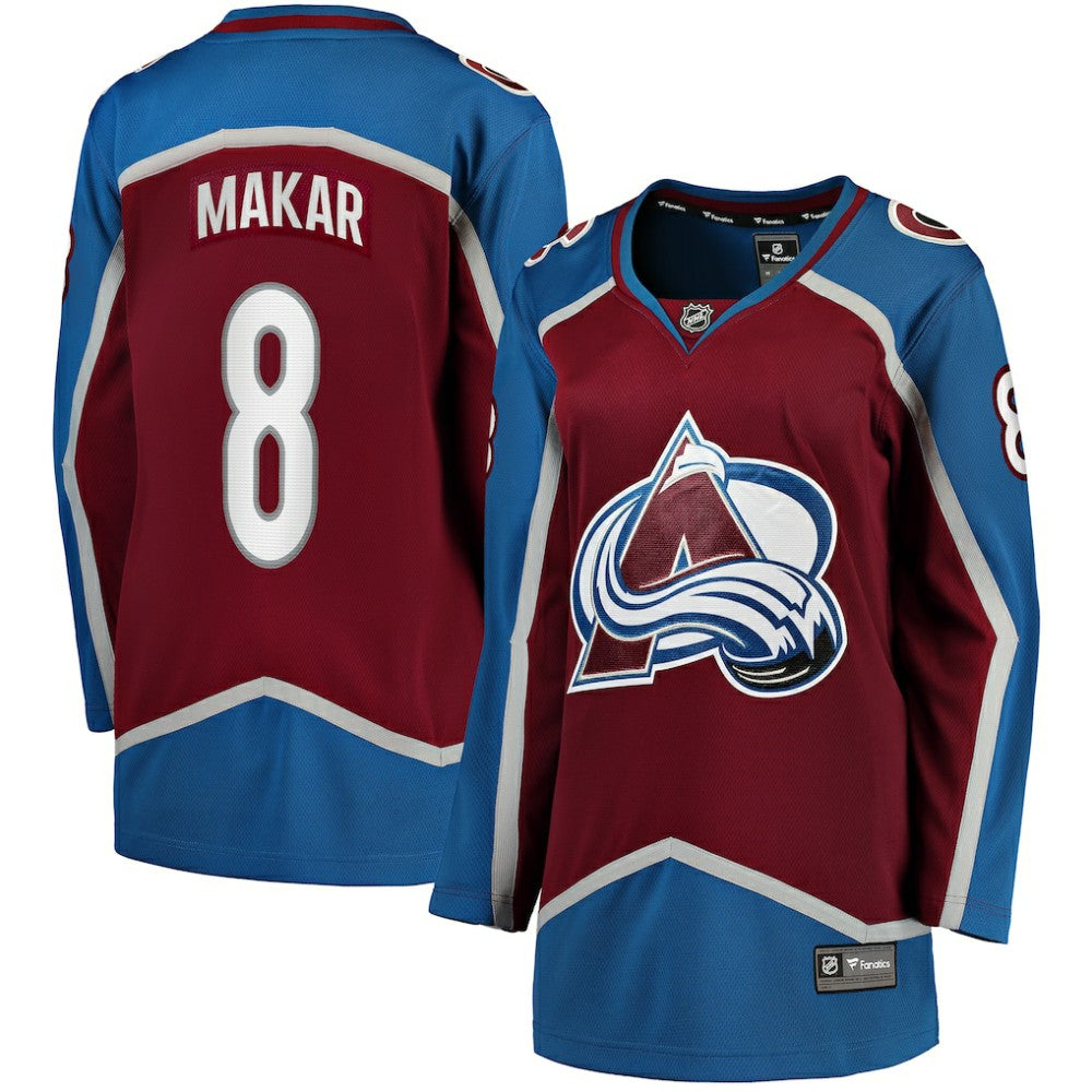Cale Makar Colorado Avalanche Fanatics Women's Home Breakaway Player Jersey Maroon