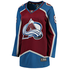 Cale Makar Colorado Avalanche Fanatics Women's Home Breakaway Player Jersey Maroon