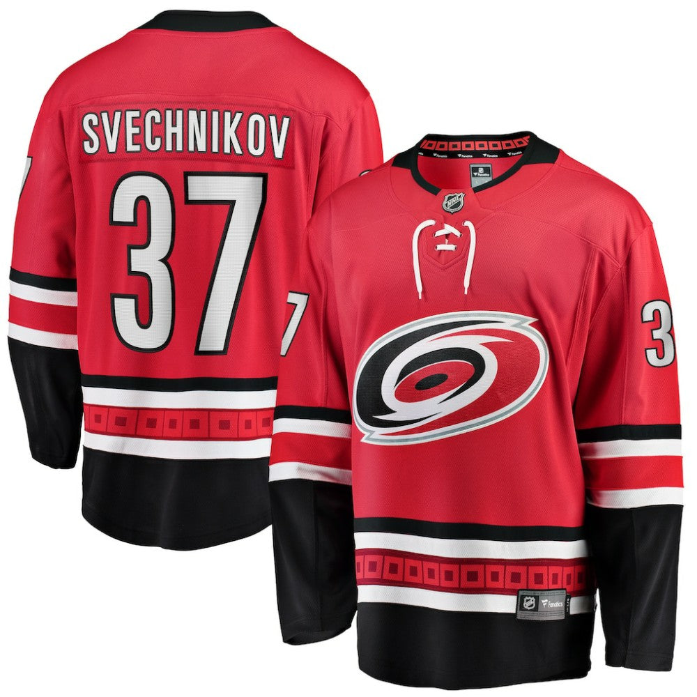 Andrei Svechnikov Carolina Hurricanes Fanatics Alternate Breakaway Player Jersey Red
