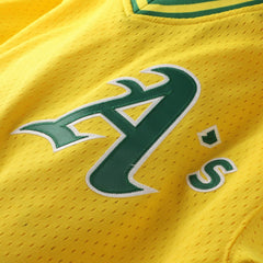 Mark McGwire Athletics Authentic Batting Practice Jersey - Gold