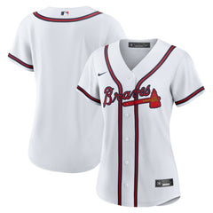 Atlanta Braves Women's Home Replica Team Jersey - White