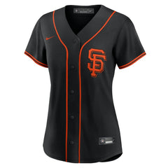 San Francisco Giants Women's Alternate Replica Team Jersey Black | Nike