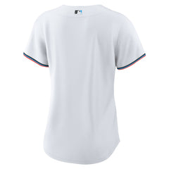 Miami Marlins Women's Replica Team Jersey - White