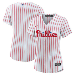 Philadelphia Phillies Women's Home Replica Team Jersey - White
