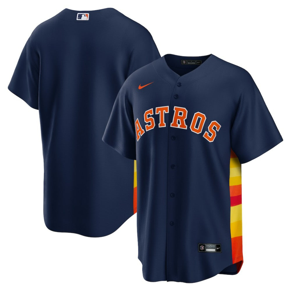 Houston Astros Alternate Replica Team Jersey Navy | Nike