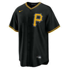 Pittsburgh Pirates Alternate Replica Team Jersey - Black