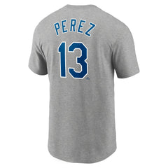 Salvador Perez Kansas City Royals Name & Number T-Shirt Gray | Nike