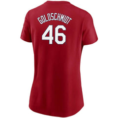 Paul Goldschmidt St. Louis Cardinals Women's Name & Number T-Shirt Red | Nike