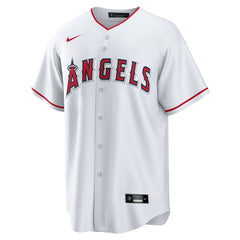 Mike Trout Los Angeles Angels Home Replica Player Name Jersey - White