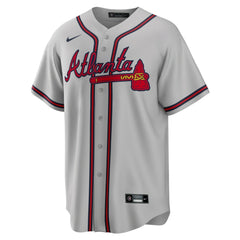 Ronald Acuna Jr. Atlanta Braves Road Replica Player Name Jersey - Gray