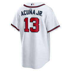 Ronald Acuna Jr. Atlanta Braves Home Replica Player Name Jersey - White