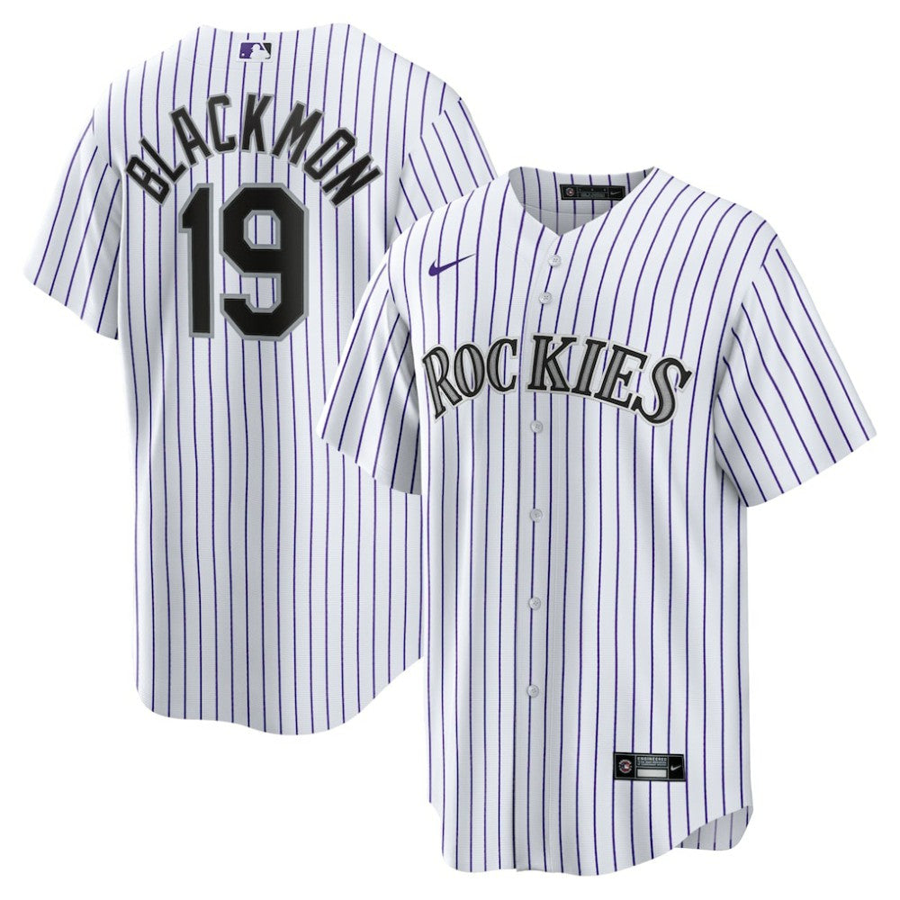 Charlie Blackmon Colorado Rockies Home Replica Player Name Jersey White | Nike