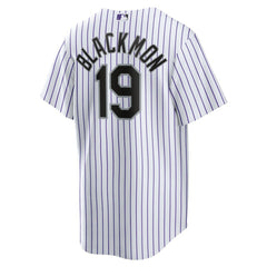 Charlie Blackmon Colorado Rockies Home Replica Player Name Jersey - White