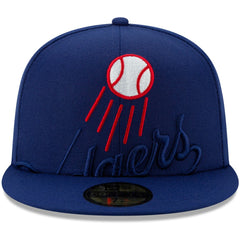 Los Angeles Dodgers Logo Elements 59FIFTY Fitted Hat Royal | New Era