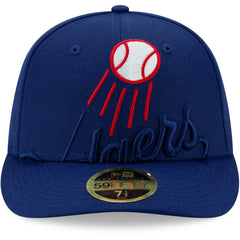 Los Angeles Dodgers Logo Elements Low Profile 59FIFTY Fitted Hat Royal | New Era