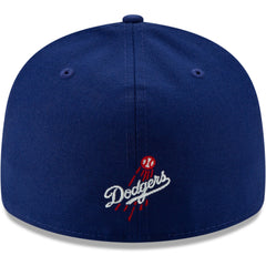 Los Angeles Dodgers Logo Elements Low Profile 59FIFTY Fitted Hat Royal | New Era