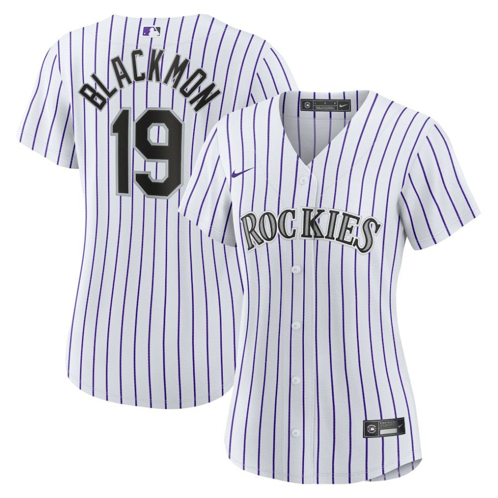 Charlie Blackmon Colorado Rockies Women's Home Replica Player Jersey White | Nike