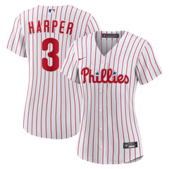Bryce Harper Philadelphia Phillies Women's Home Replica Player Jersey - White