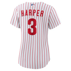 Bryce Harper Philadelphia Phillies Women's Home Replica Player Jersey - White