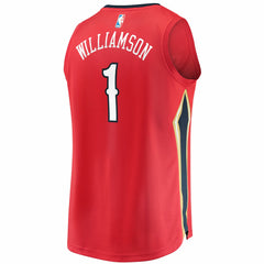 Zion Williamson New Orleans Pelicans Replica Fast Break Jersey Red - Statement Edition