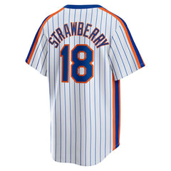 Darryl Strawberry New York Mets Home Cooperstown Collection Player Jersey - White