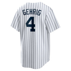 Lou Gehrig New York Yankees Home Cooperstown Collection Player Jersey - White