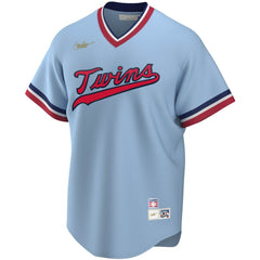 Rod Carew Minnesota Twins Road Cooperstown Collection Player Jersey Light Blue | Nike