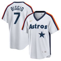 Craig Biggio Houston Astros Home Cooperstown Collection Logo Player Jersey White | Nike