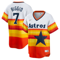 Craig Biggio Houston Astros Home Cooperstown Collection Player Jersey White | Nike