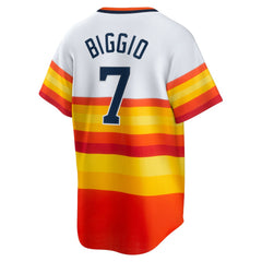 Craig Biggio Houston Astros Home Cooperstown Collection Player Jersey - White