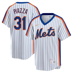Mike Piazza New York Mets Home Cooperstown Collection Player Jersey White | Nike