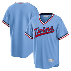 Minnesota Twins Road Cooperstown Collection Team Jersey Light Blue | Nike