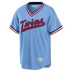 Minnesota Twins Road Cooperstown Collection Team Jersey - Light Blue