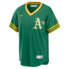 Athletics Road Cooperstown Collection Team Jersey - Kelly Green