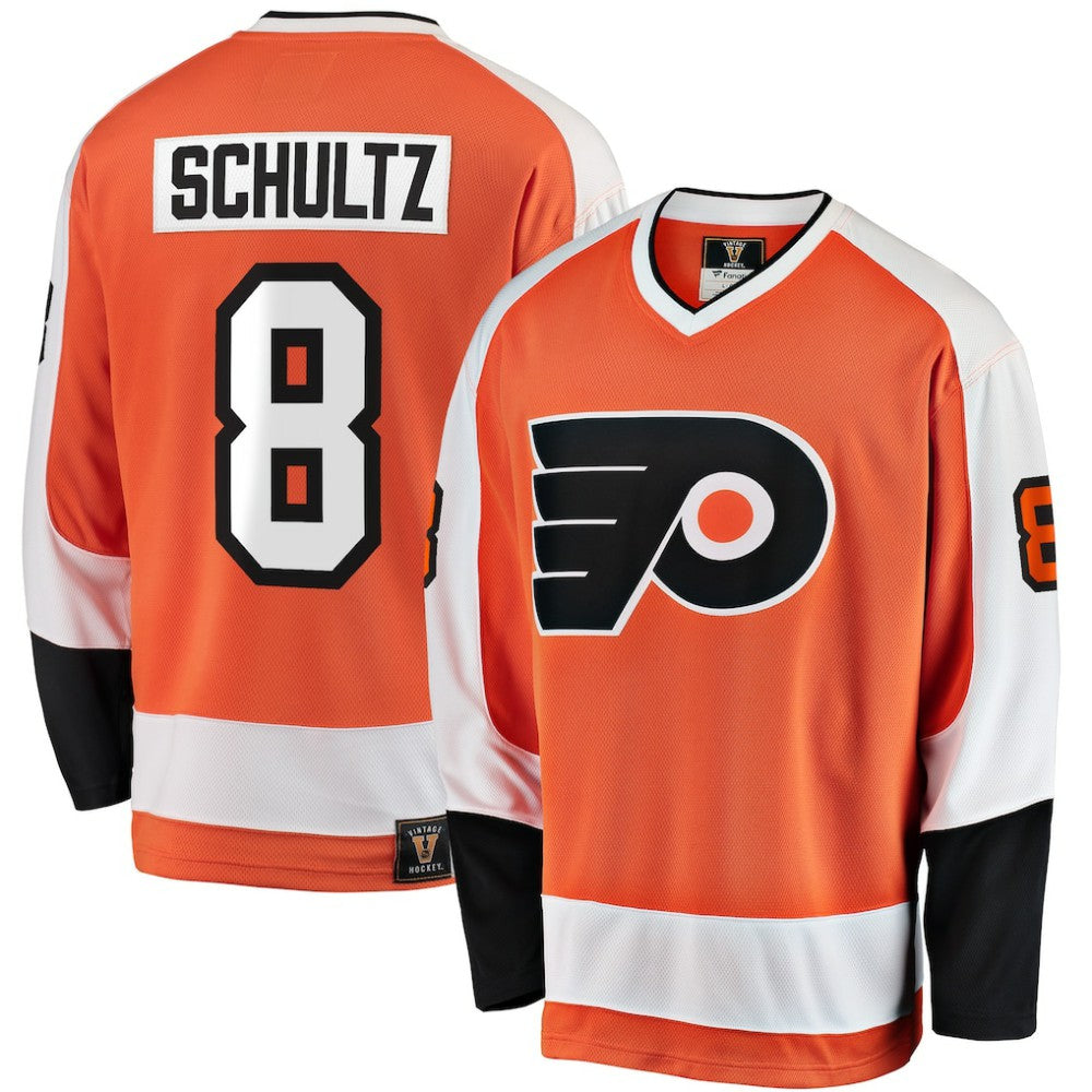 Dave Schultz Philadelphia Flyers Fanatics Premier Breakaway Retired Player Jersey Orange