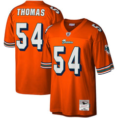 Zach Thomas Miami Dolphins Legacy Replica Jersey - Orange for sale