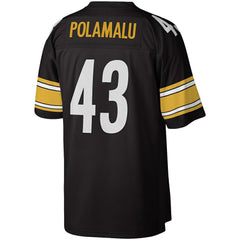 Troy Polamalu Pittsburgh Steelers Legacy Replica Jersey - Black cheap