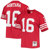 Joe Montana San Francisco 49ers Legacy Replica Jersey - Scarlet cheap