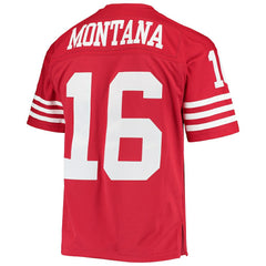 Joe Montana San Francisco 49ers Legacy Replica Jersey - Scarlet cheap