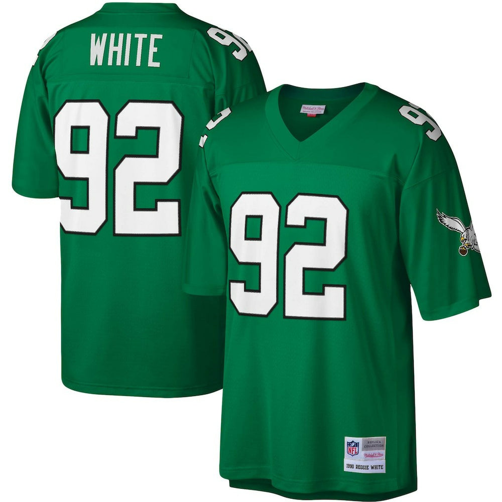 Reggie White Philadelphia Eagles Legacy Replica Jersey - Kelly Green outlet