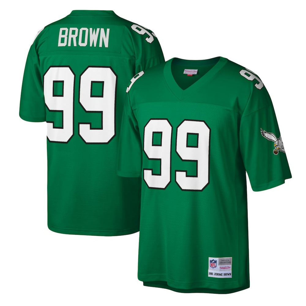 Jerome Brown Philadelphia Eagles Legacy Replica Jersey - Kelly Green cheap
