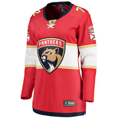 Sergei Bobrovsky Florida Panthers Fanatics Women's Home Breakaway Jersey Red