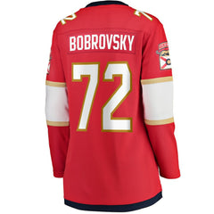 Sergei Bobrovsky Florida Panthers Fanatics Women's Home Breakaway Jersey Red