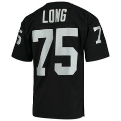 Howie Long Las Vegas Raiders 1983 Authentic Throwback Retired Player Jersey - Black sale